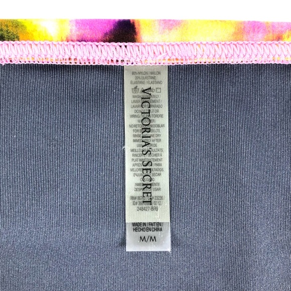 Victoria’s Secret Forever Sexy Watercolor Push-Up Bandeau Top & Foldover Bottom - Picture 7 of 10